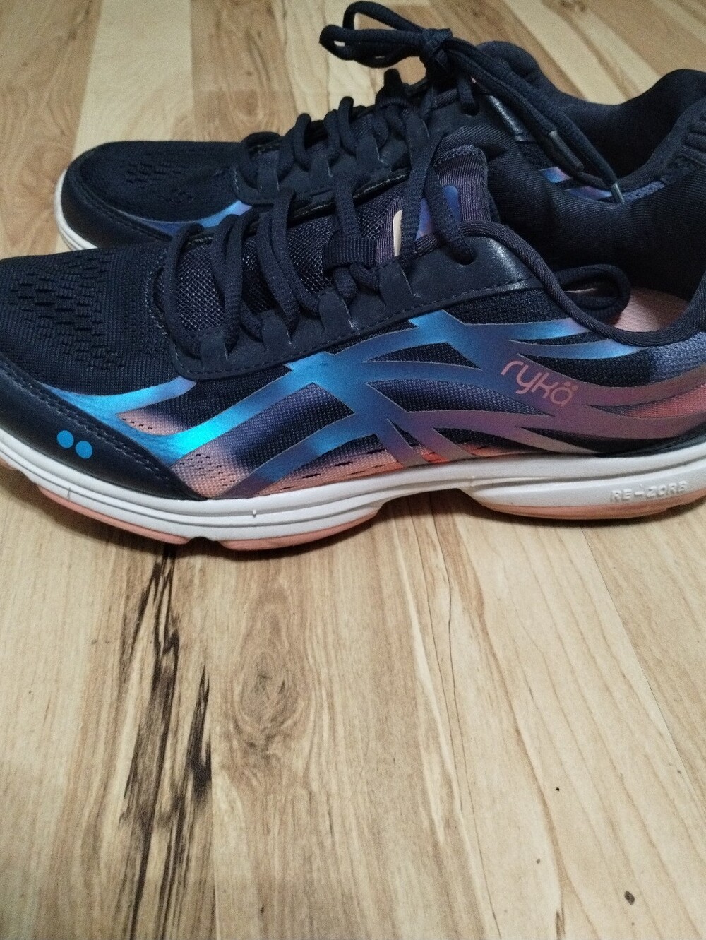 Ryka Ladies Devotion 3 Navy Athletic Shoes Size 9 - Picture 3 of 10
